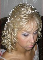 piękne fryzury na ślub,  damskie uczesanie  z numerem :  59